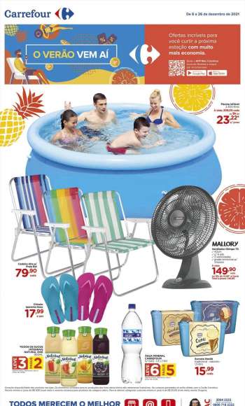 Folheto Carrefour Hiper - 06/12/2021 - 26/12/2021.