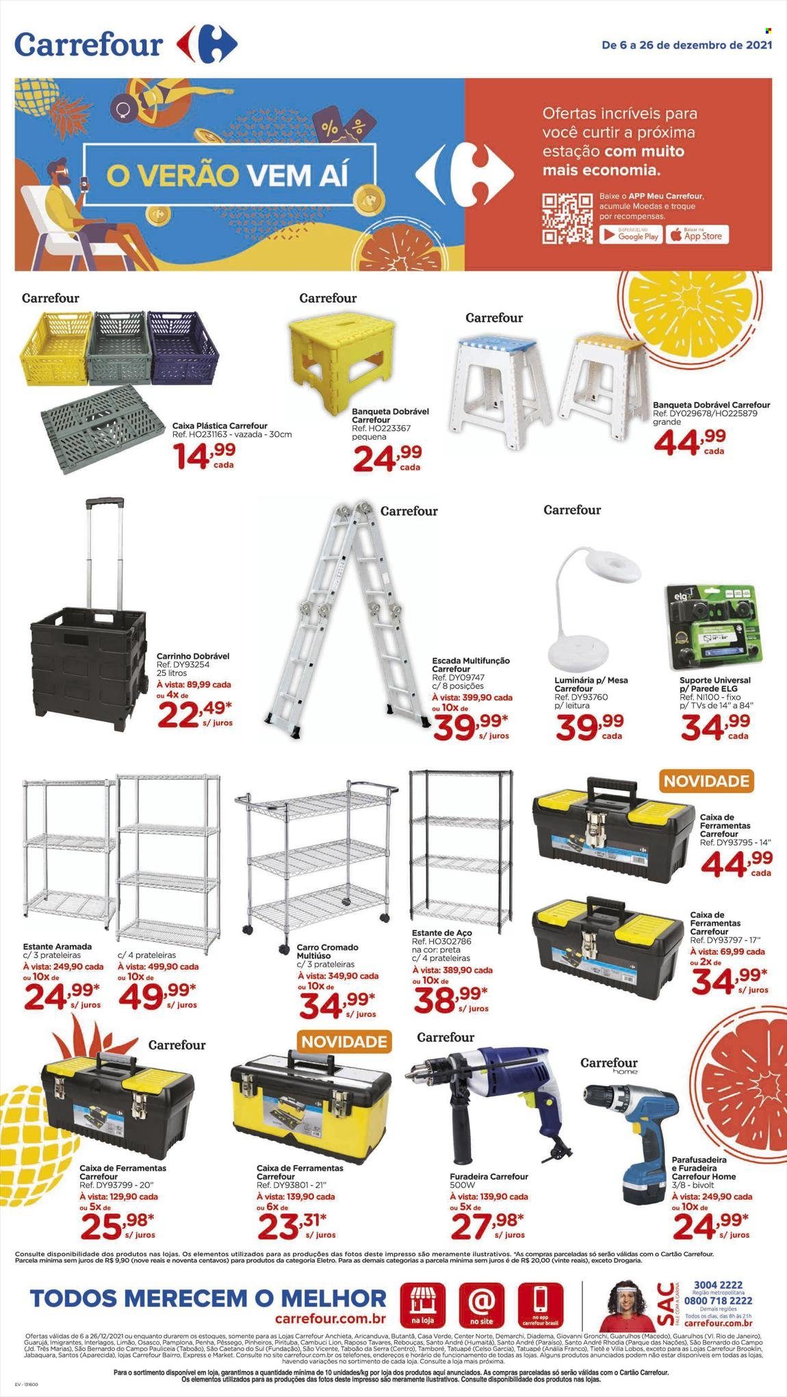 Folheto Carrefour Hiper - 06/12/2021 - 26/12/2021. Página 22