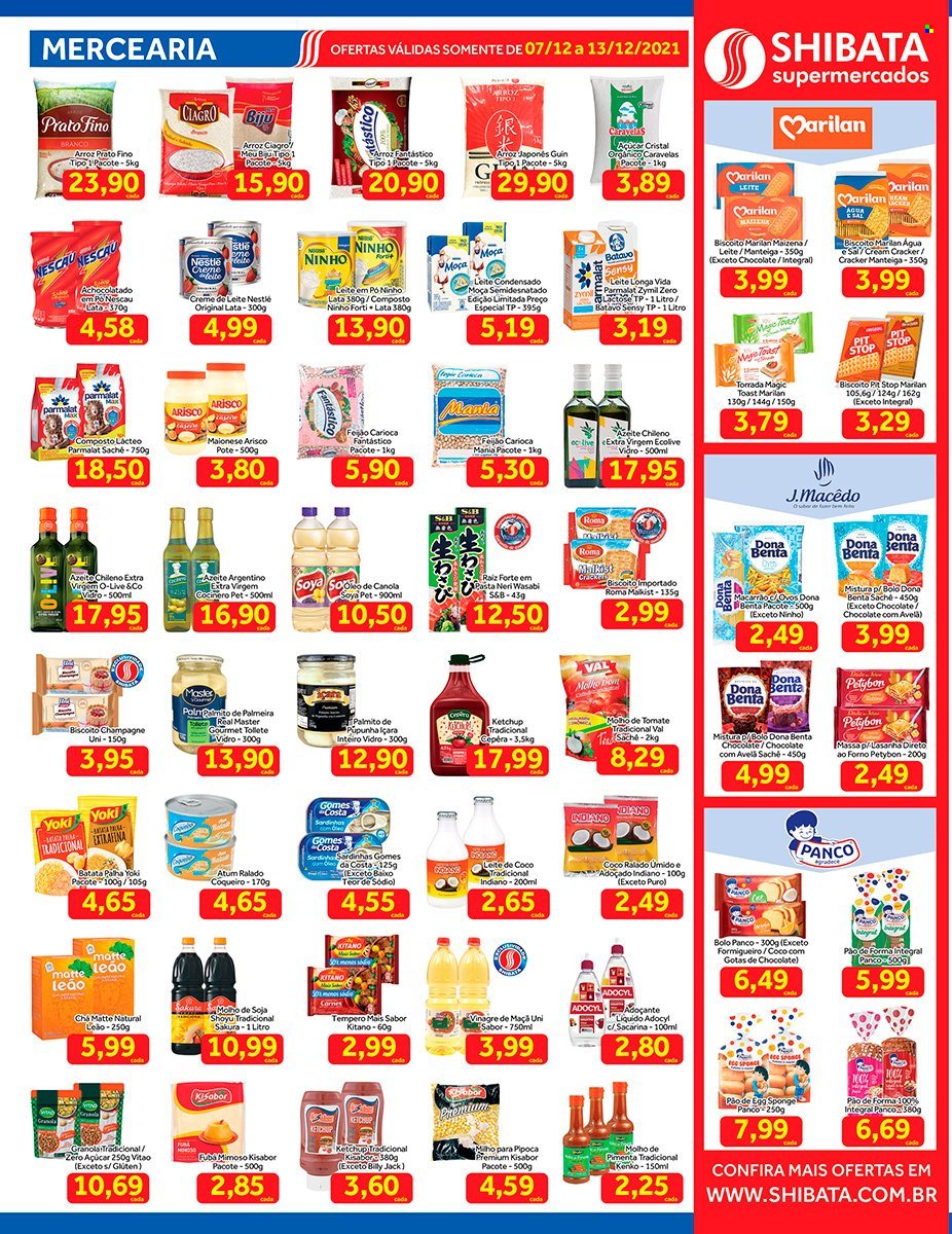 Folheto Shibata Supermercados - 07/12/2021 - 13/12/2021. Página 2