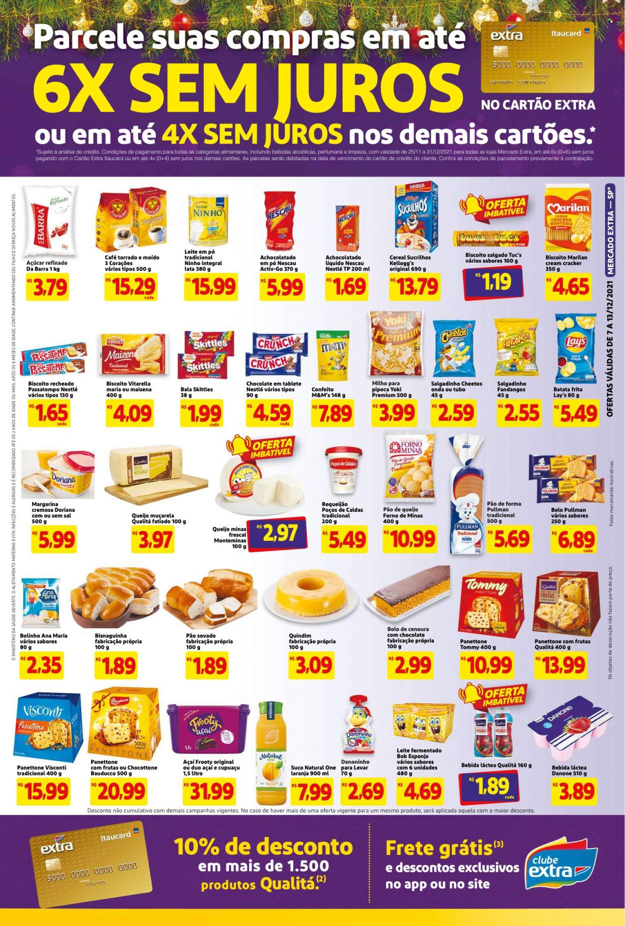 Folheto Mercado Extra - 07/12/2021 - 13/12/2021. Página 3