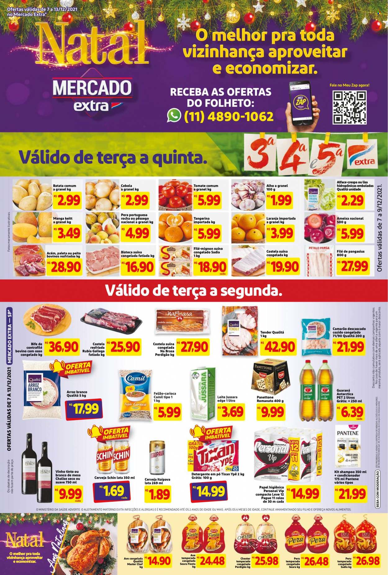 thumbnail - Folheto Mercado Extra - 07/12/2021 - 13/12/2021.