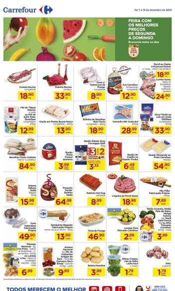 Folheto Carrefour Hiper - 07/12/2021 - 13/12/2021.