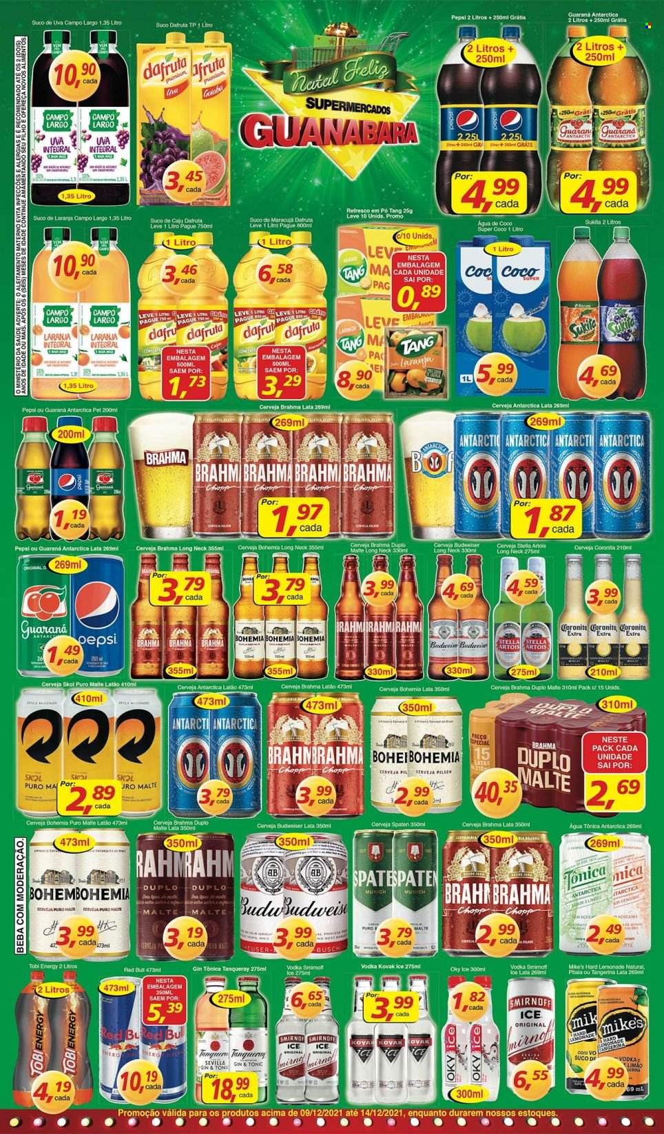 Folheto Supermercados Guanabara - 09/12/2021 - 14/12/2021. Página 9
