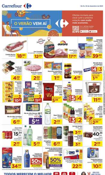 Folheto Carrefour Hiper - 09/12/2021 - 12/12/2021.