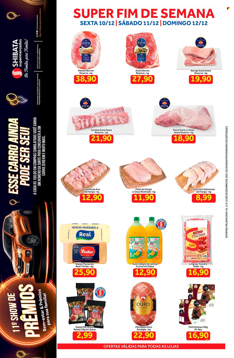 Folheto Shibata Supermercados - 10/12/2021 - 12/12/2021. Página 1