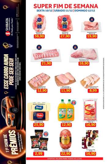 Folheto Shibata Supermercados - 10/12/2021 - 12/12/2021.
