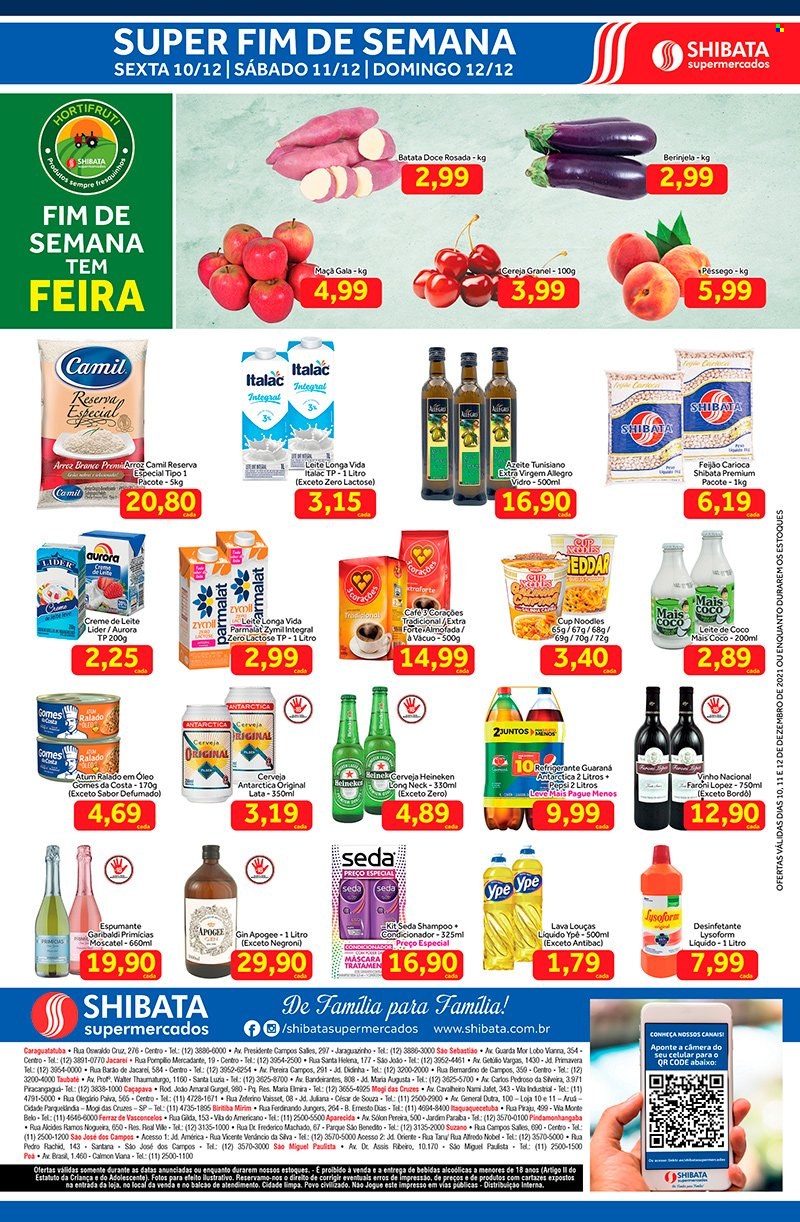 Folheto Shibata Supermercados - 10/12/2021 - 12/12/2021. Página 2