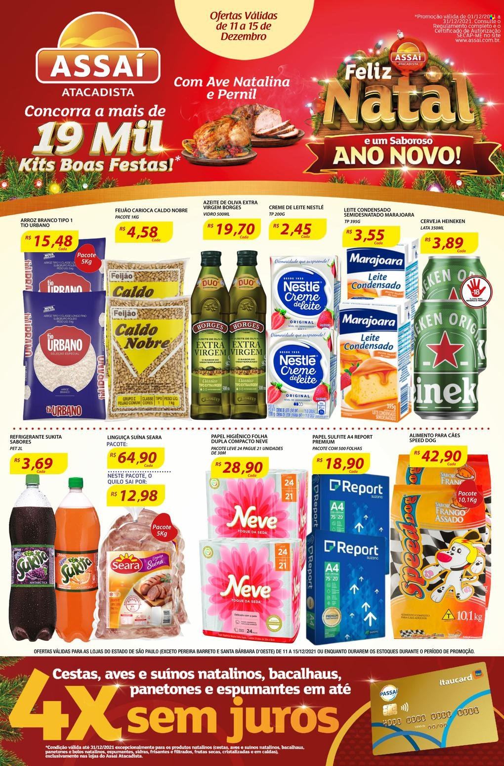 Folheto Assaí Atacadista - 11/12/2021 - 15/12/2021. Página 1