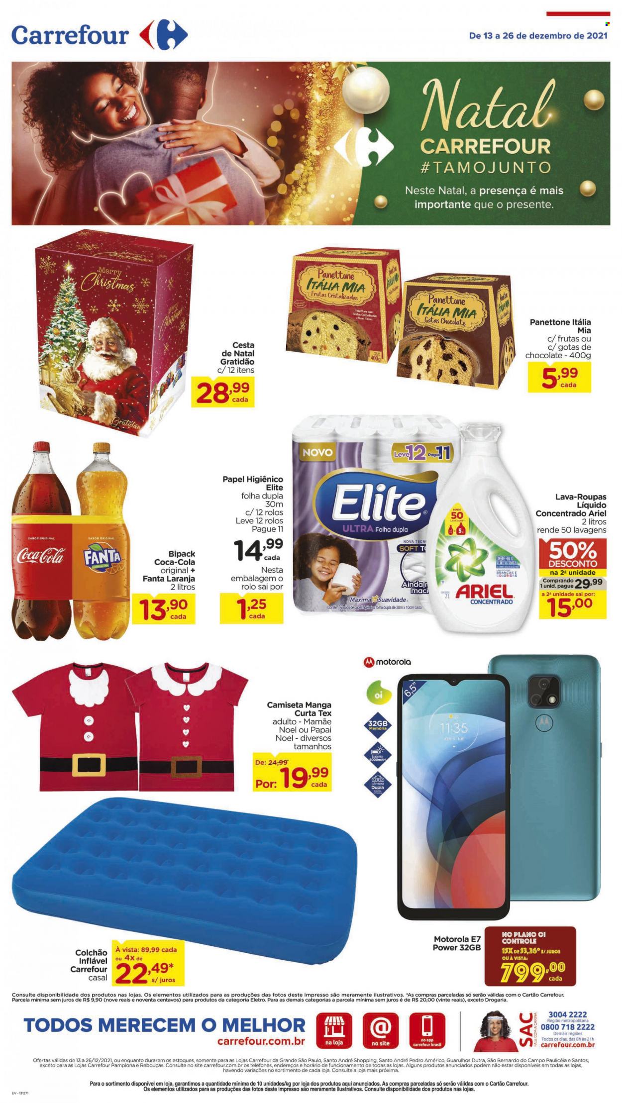 Folheto Carrefour Hiper - 13/12/2021 - 26/12/2021. Página 1