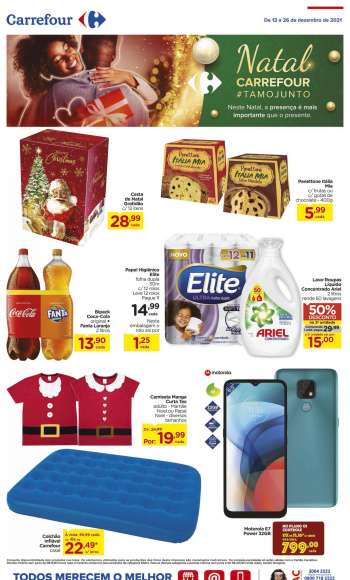 Folheto Carrefour Hiper - 13/12/2021 - 26/12/2021.