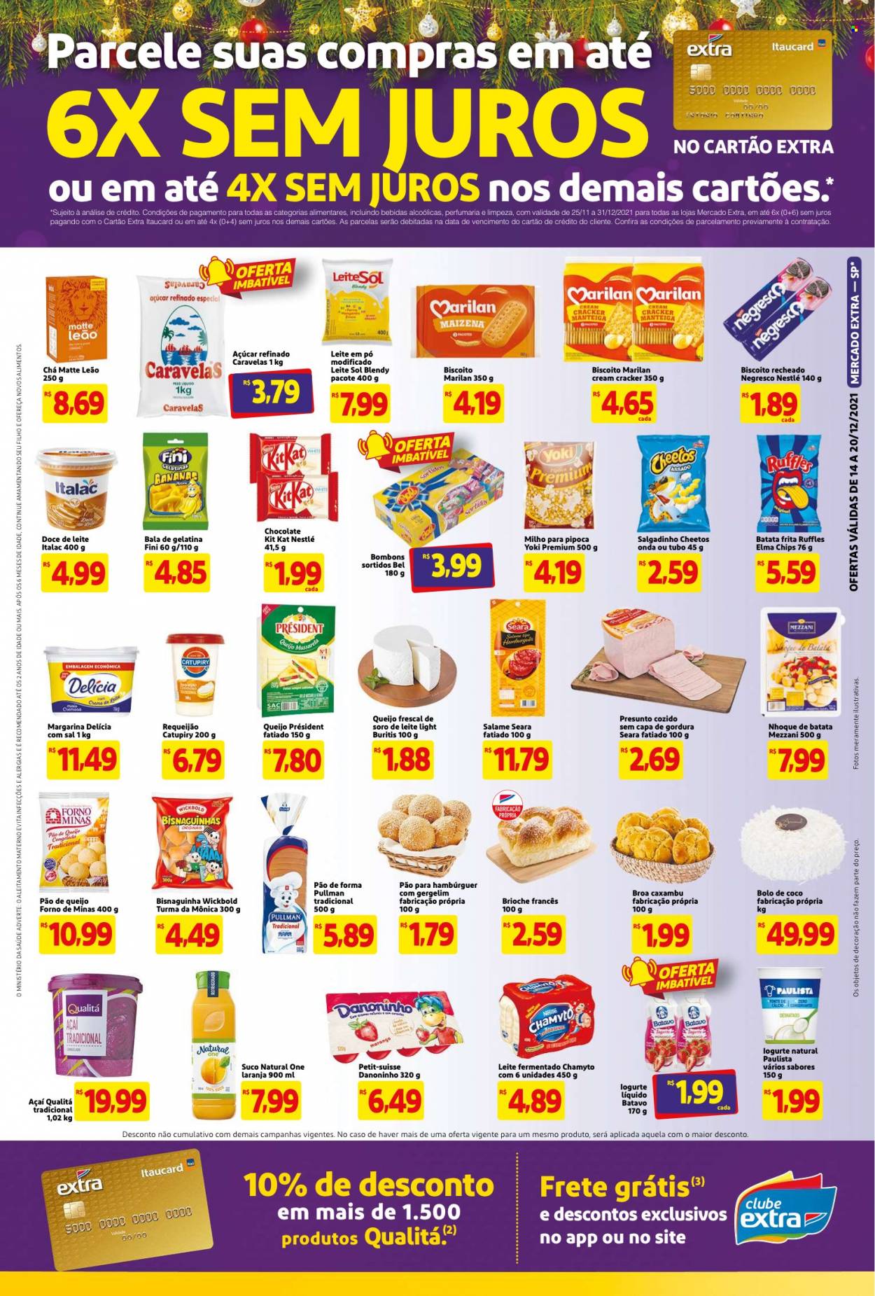 Folheto Mercado Extra - 14/12/2021 - 20/12/2021. Página 3