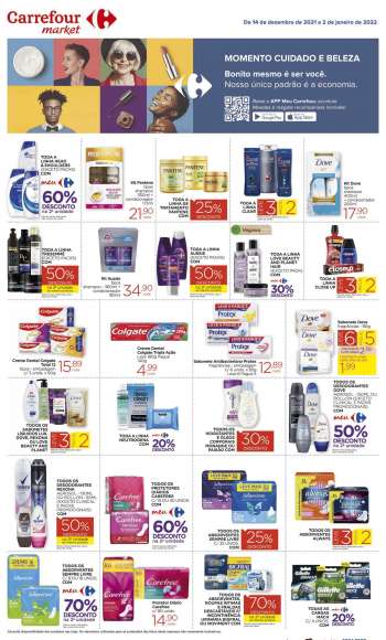 Folheto Carrefour Market - 14/12/2021 - 02/01/2022.