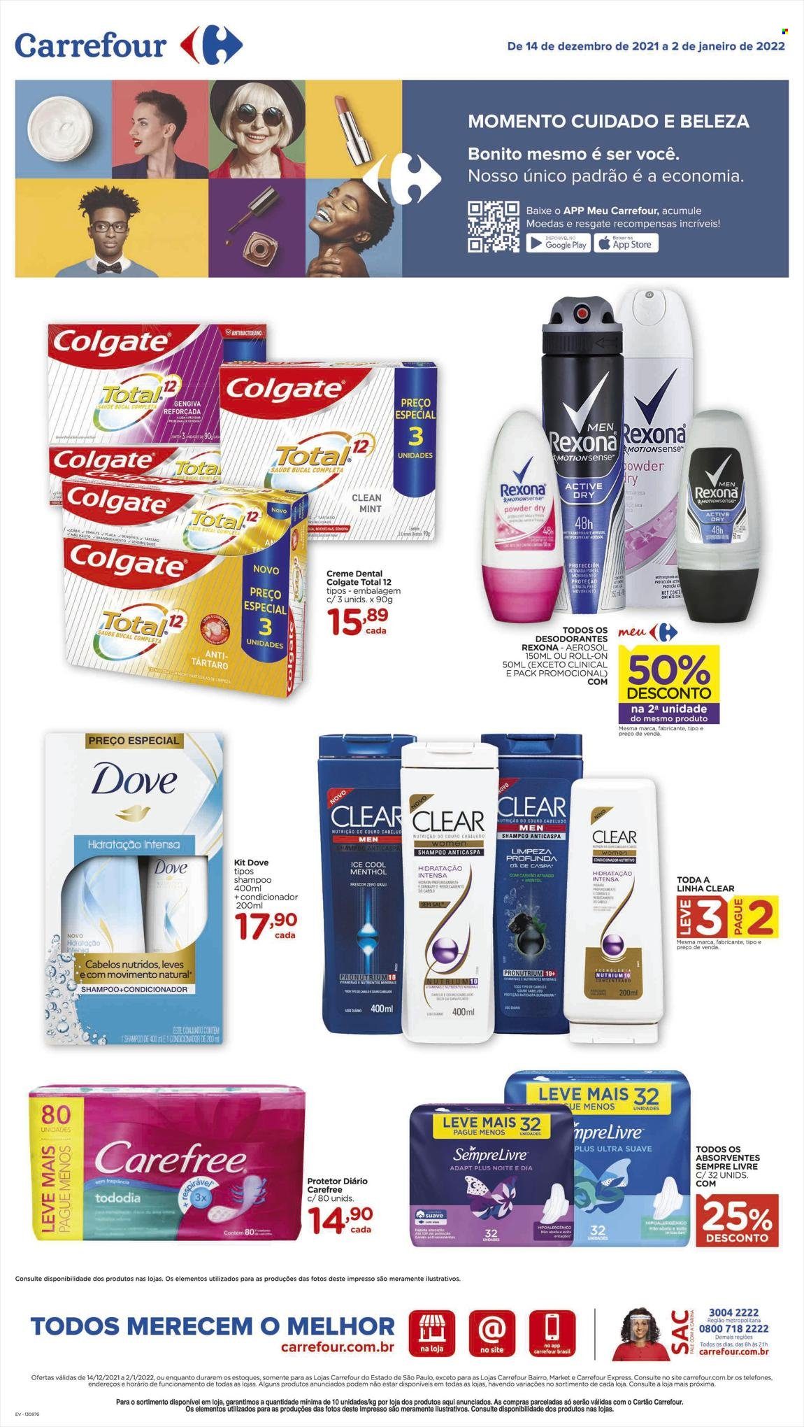 Folheto Carrefour Hiper - 14/12/2021 - 02/01/2022. Página 1