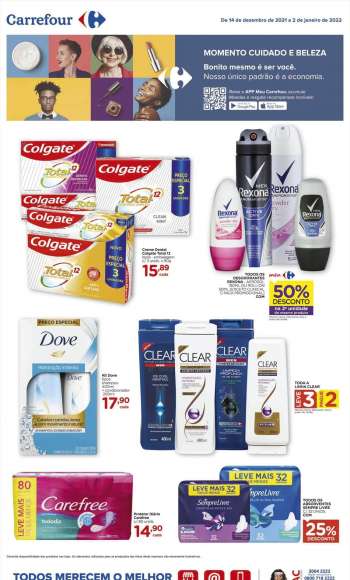 Folheto Carrefour Hiper - 14/12/2021 - 02/01/2022.