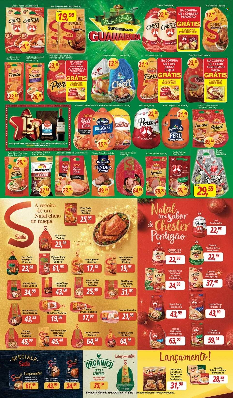 Folheto Supermercados Guanabara - 15/12/2021 - 18/12/2021. Página 6
