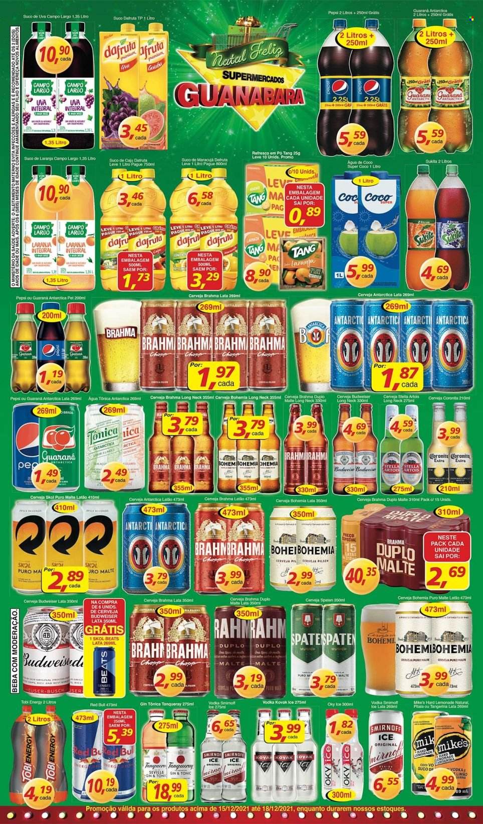 Folheto Supermercados Guanabara - 15/12/2021 - 18/12/2021. Página 9
