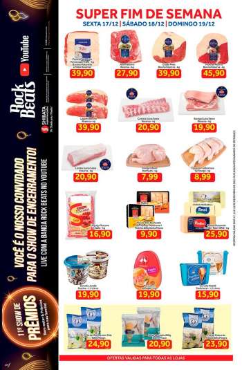 Folheto Shibata Supermercados - 17/12/2021 - 19/12/2021.
