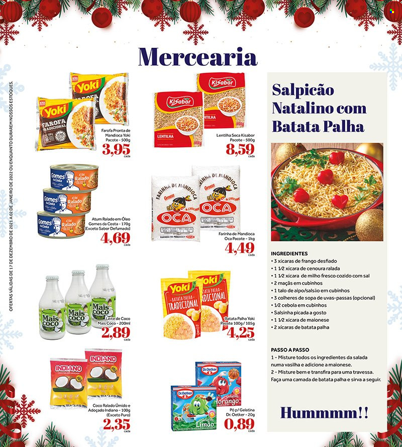 Folheto Shibata Supermercados - 17/12/2021 - 02/01/2022. Página 2