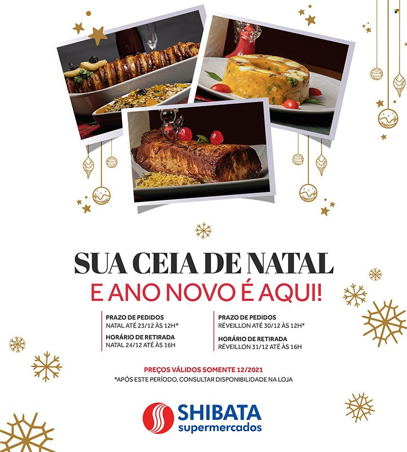 Folheto Shibata Supermercados - 17/12/2021 - 02/01/2022. Página 3