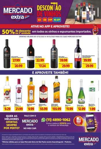 Folheto Mercado Extra - 17/12/2021 - 19/12/2021.