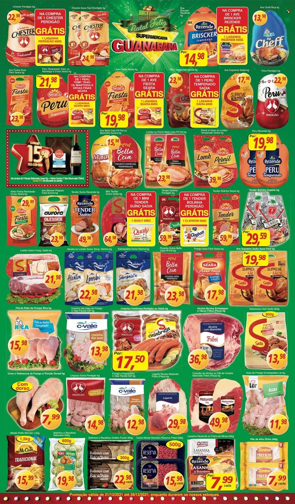 Folheto Supermercados Guanabara - 21/12/2021 - 26/12/2021. Página 2