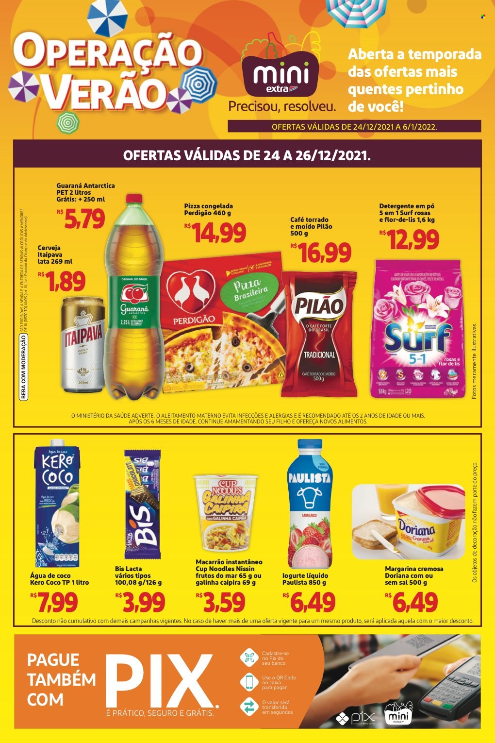 Folheto Mini Extra - 24/12/2021 - 06/01/2022. Página 1