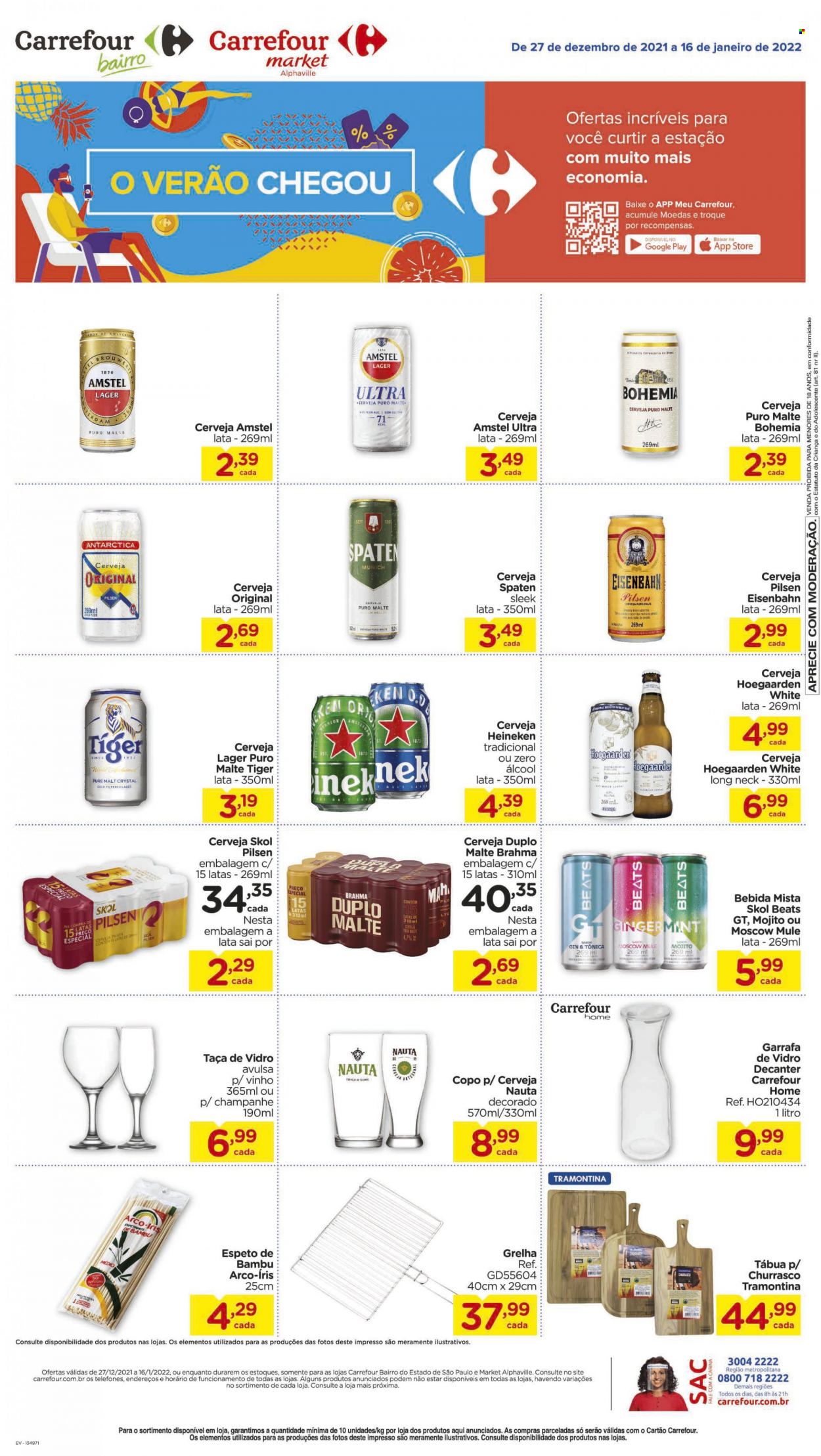 Folheto Carrefour - 27/12/2021 - 16/01/2022. Página 1