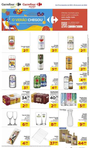 Folheto Carrefour - 27/12/2021 - 16/01/2022.