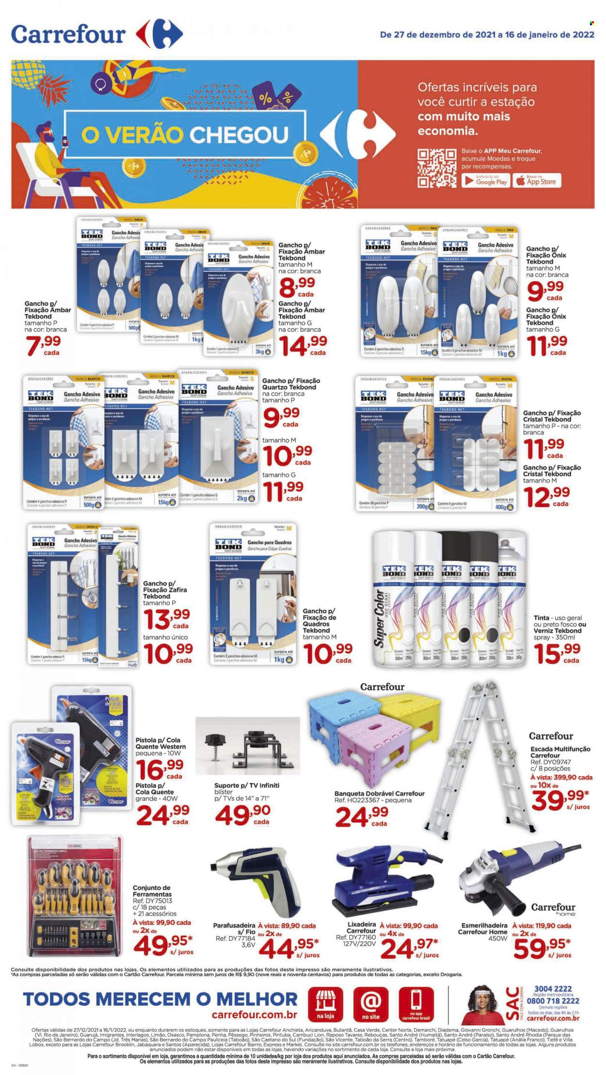 Folheto Carrefour Hiper - 27/12/2021 - 16/01/2022. Página 25