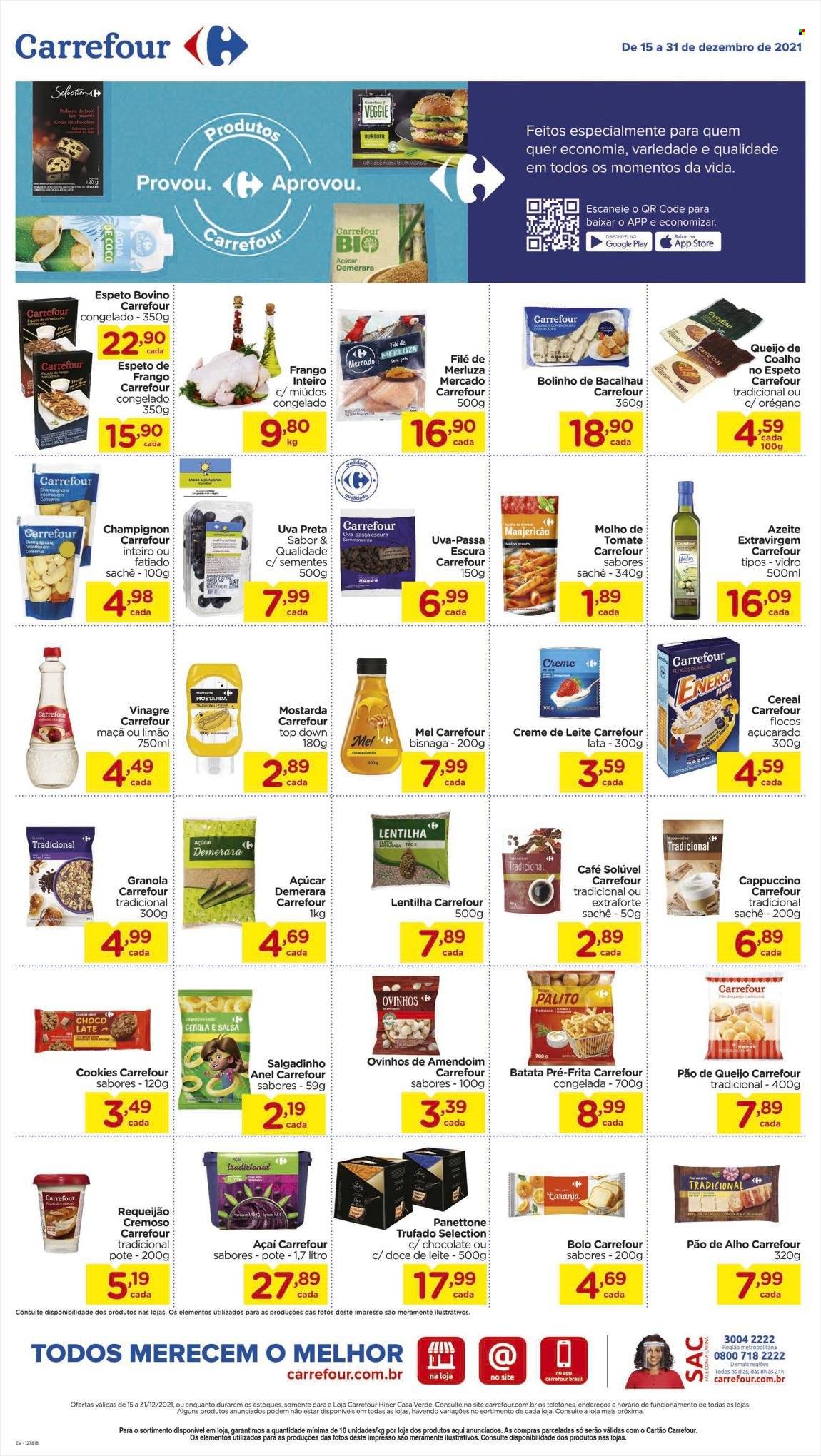 Folheto Carrefour Hiper - 15/12/2021 - 31/12/2021. Página 1