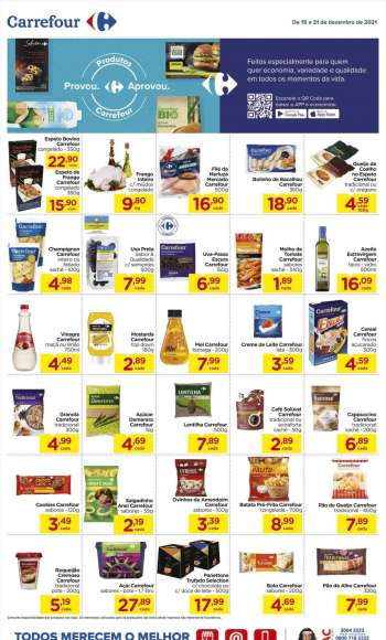 Folheto Carrefour Hiper - 15/12/2021 - 31/12/2021.