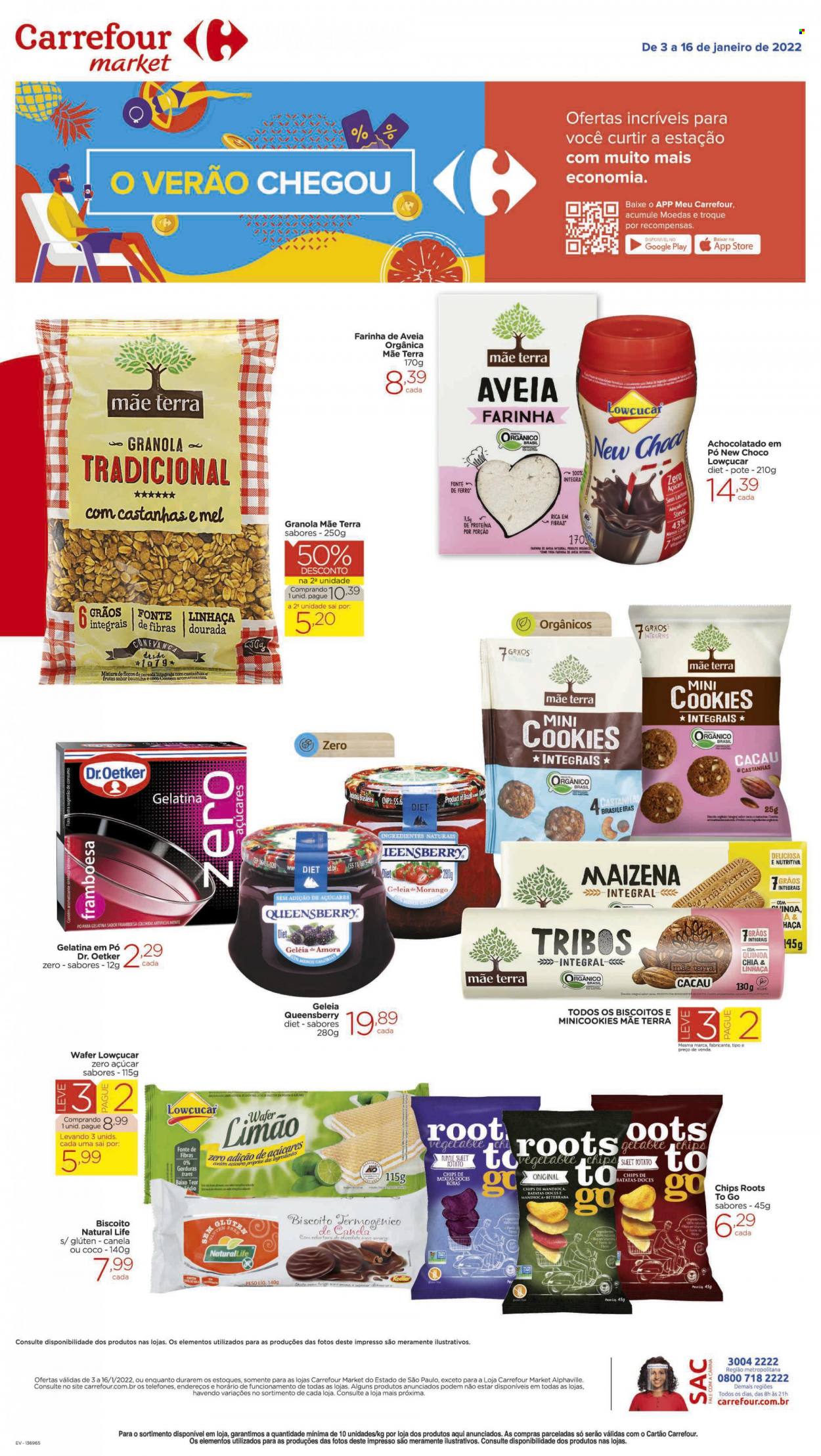 Folheto Carrefour Market - 03/01/2022 - 16/01/2022. Página 1