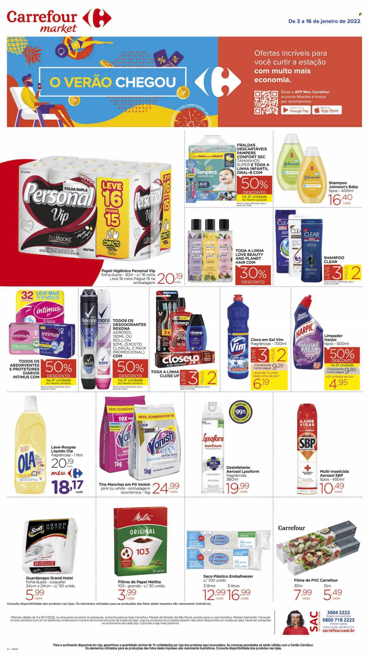 Folheto Carrefour Market - 03/01/2022 - 16/01/2022. Página 6