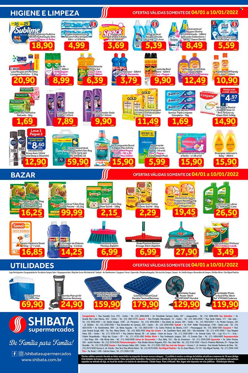 Folheto Shibata Supermercados - 04/01/2022 - 10/01/2022. Página 4