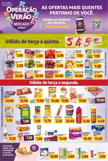 Folheto Mercado Extra - 04/01/2022 - 10/01/2022.