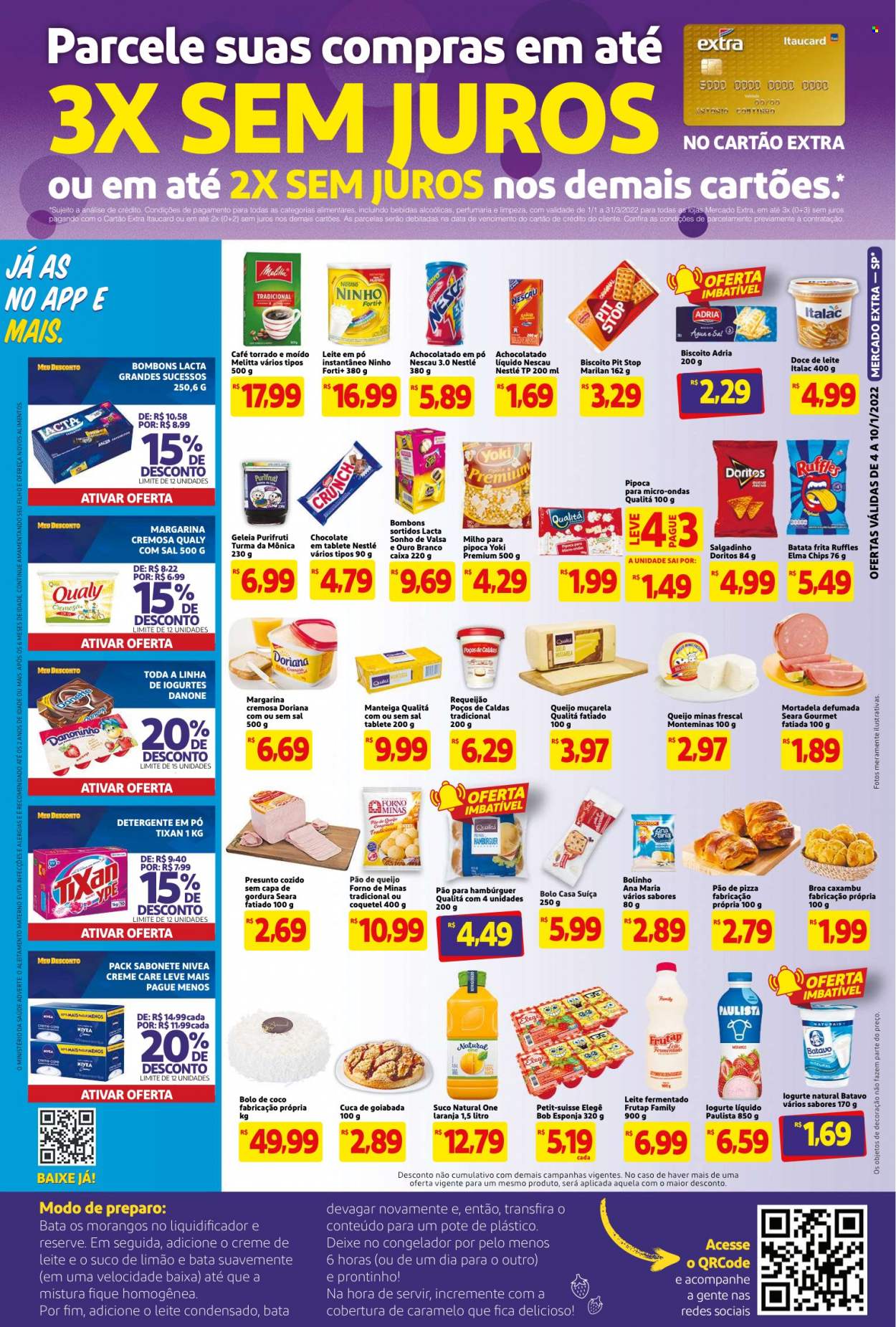 Folheto Mercado Extra - 04/01/2022 - 10/01/2022. Página 3