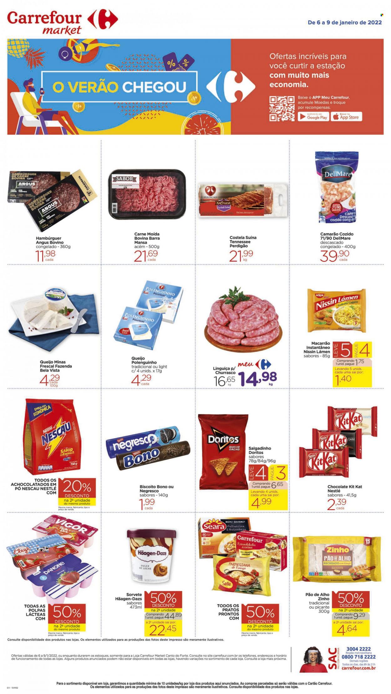 Folheto Carrefour Market - 06/01/2022 - 09/01/2022. Página 1