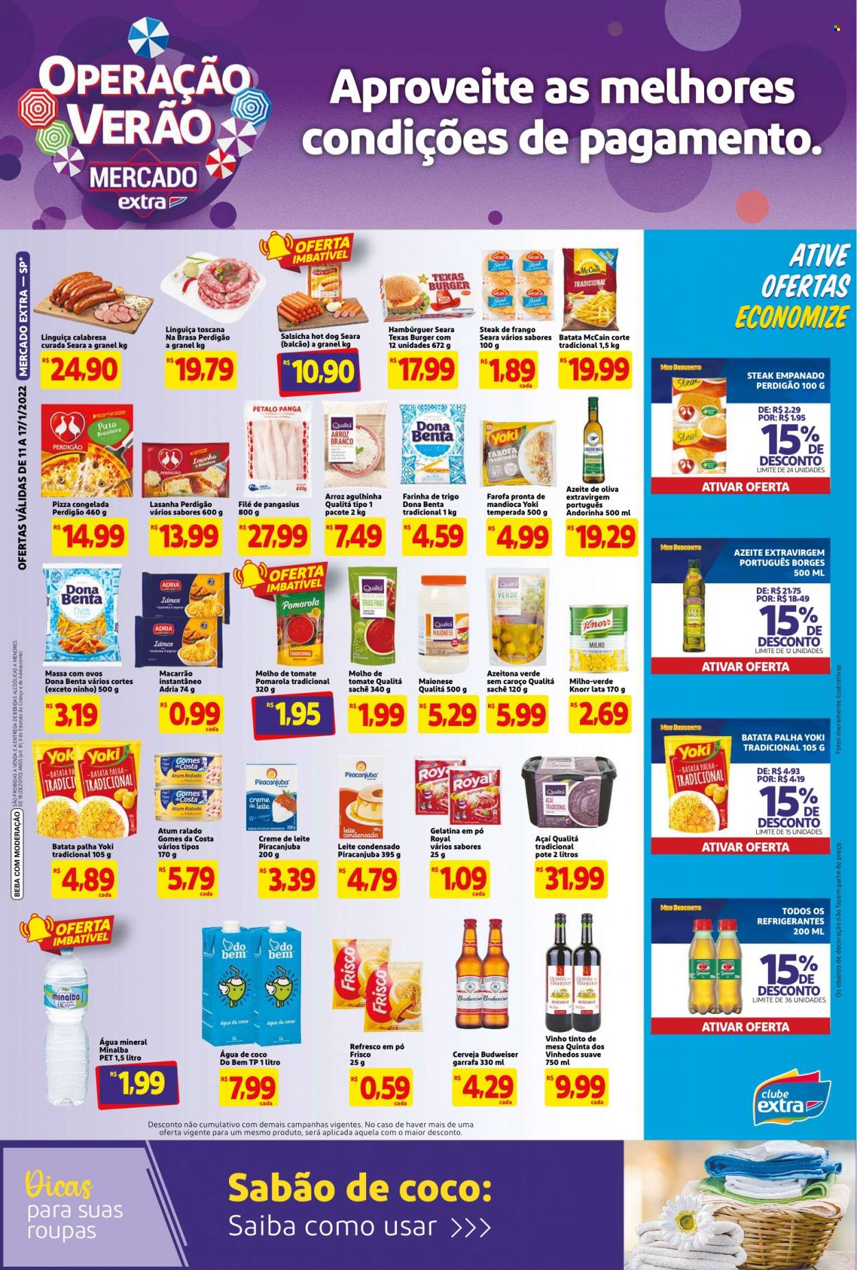 Folheto Mercado Extra - 11/01/2022 - 17/01/2022. Página 2