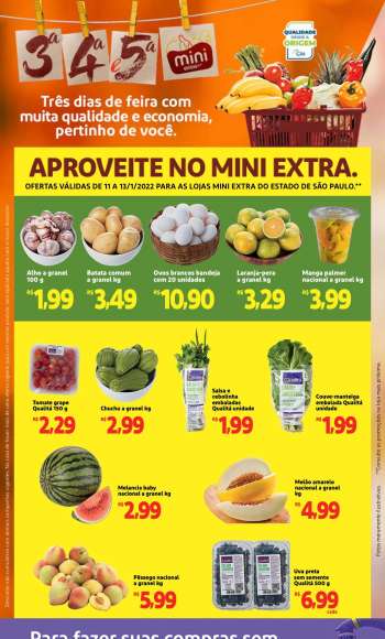 Folheto Mini Extra - 11/01/2022 - 13/01/2022.