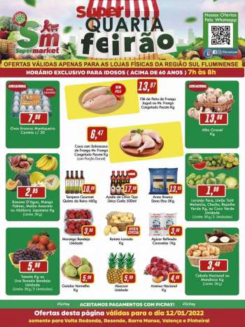 Folheto Rede Supermarket - 12/01/2022 - 12/01/2022.