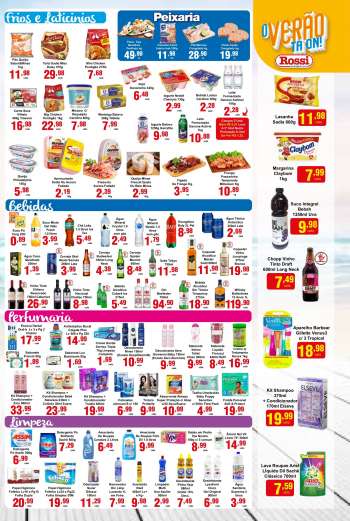 Folheto Rossi Supermercados - 12/01/2022 - 18/01/2022.
