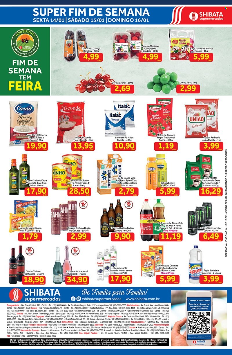Folheto Shibata Supermercados - 14/01/2022 - 16/01/2022. Página 2