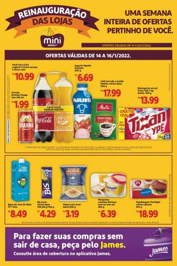 Folheto Mini Extra - 14/01/2022 - 20/01/2022.