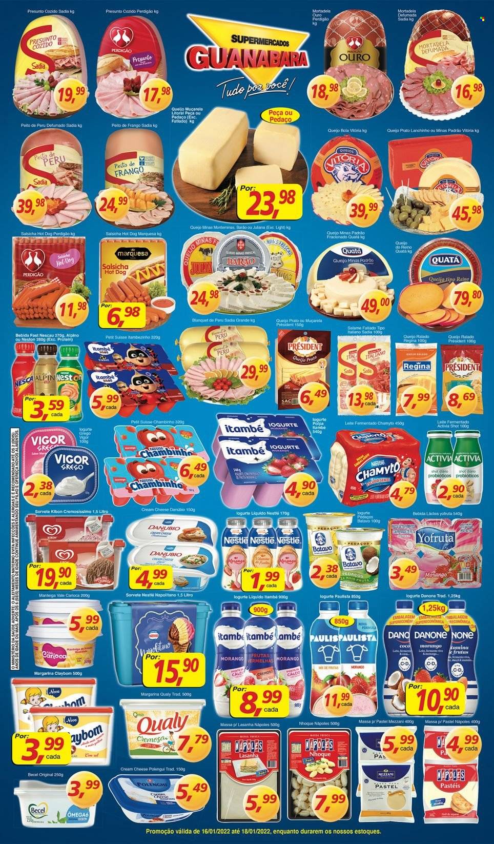Folheto Supermercados Guanabara - 16/01/2022 - 18/01/2022. Página 6