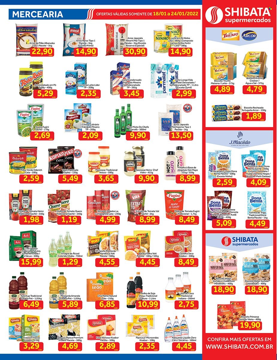 Folheto Shibata Supermercados - 18/01/2022 - 24/01/2022. Página 2