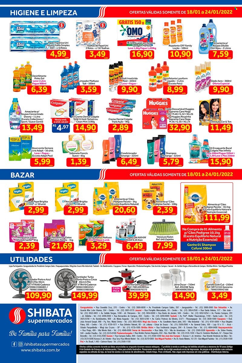 Folheto Shibata Supermercados - 18/01/2022 - 24/01/2022. Página 4