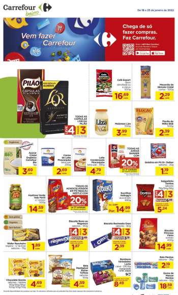 Folheto Carrefour Bairro - 18/01/2022 - 25/01/2022.