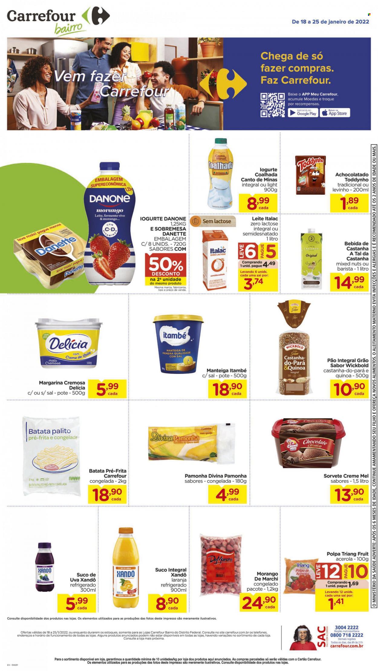 Folheto Carrefour Bairro - 18/01/2022 - 25/01/2022. Página 2