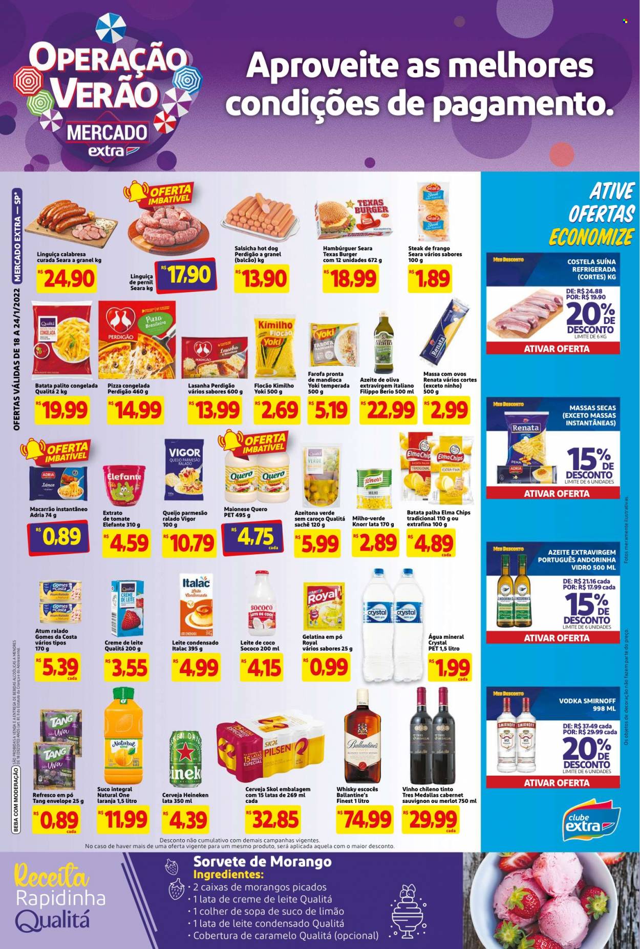 Folheto Mercado Extra - 18/01/2022 - 24/01/2022. Página 2
