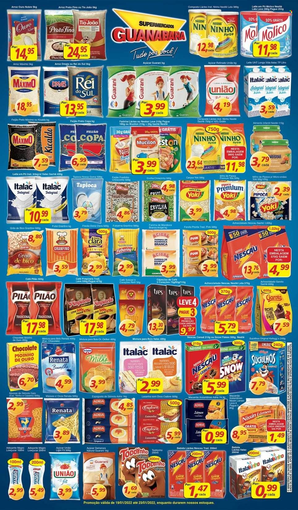 Folheto Supermercados Guanabara - 19/01/2022 - 23/01/2022. Página 2